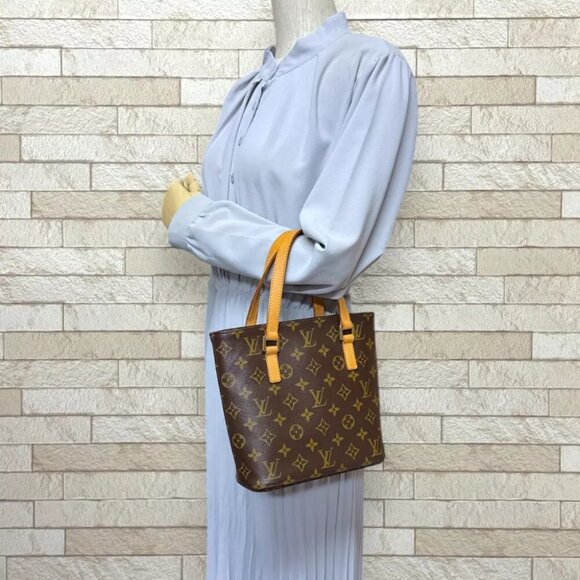 LOUIS VUITTON Handbag M51172 Monogram canvas Monogram Vavan PM used - Picture 2 of 9